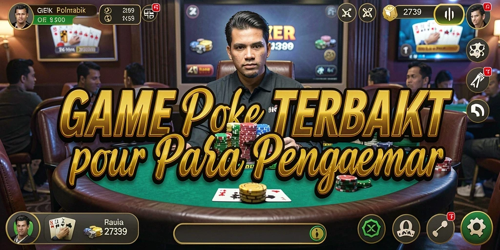 Gambaran menunjukkan gameplay seru Poker dalam 2739.