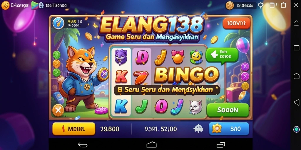 Tangkapan layar gameplay <strong>ELANG138</strong> yang menampilkan keseruan bermain Bingo.