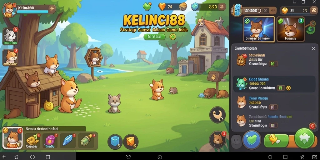 Tampilan gameplay KELINCI88 dengan berbagai jenis kelinci yang menggemaskan.