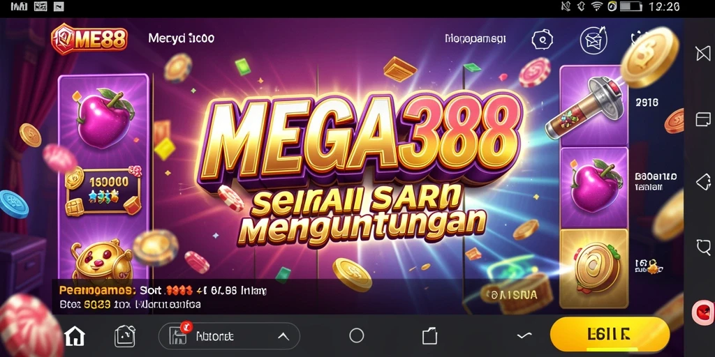Tampilan gameplay MEGA388 yang memukau dan seru.