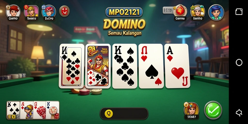 Gameplay Domino yang seru dan interaktif dalam MPO2121.