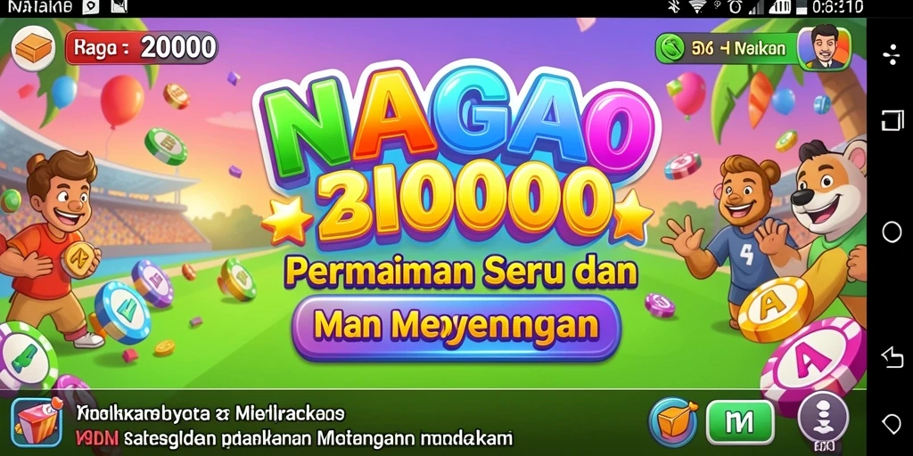 Screenshot utama NAGA2000 menunjukkan gameplay Bingo yang mengasyikkan.