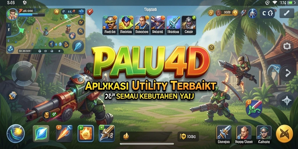 Tampilan antarmuka PALU4D yang intuitif dan mudah digunakan.