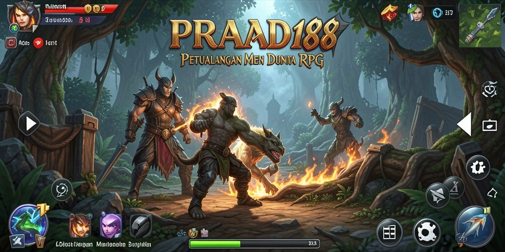 Tampilan gameplay RPG seru di PRADA188