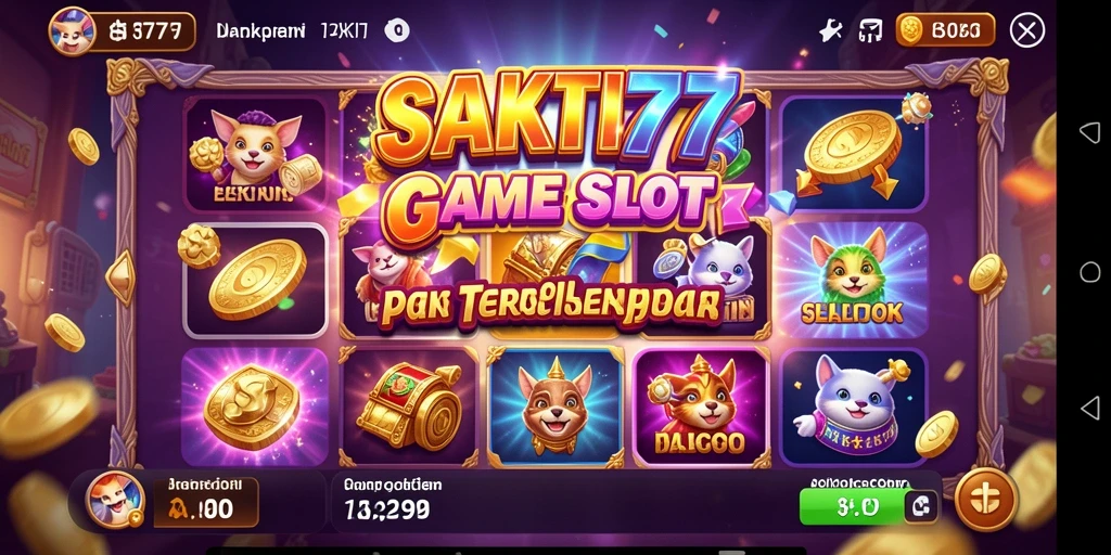 Screenshot gameplay SAKTI77 menampilkan pengalaman Slot yang seru dan mengasyikkan.