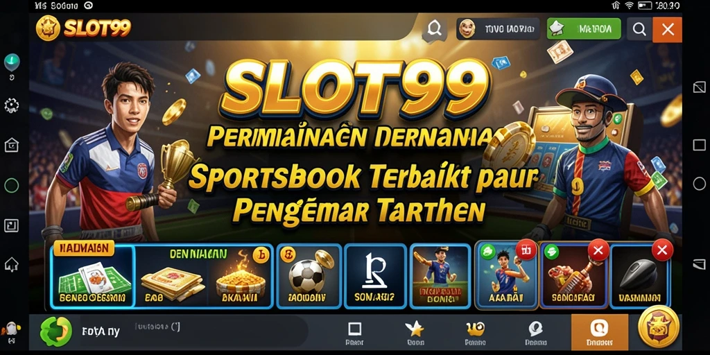 Tampilan menarik dan gameplay seru dalam SLOT99.
