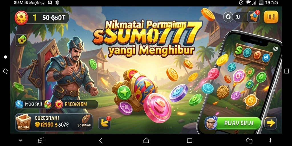 Tampilan menarik gameplay SUMO777 saat dimainkan.