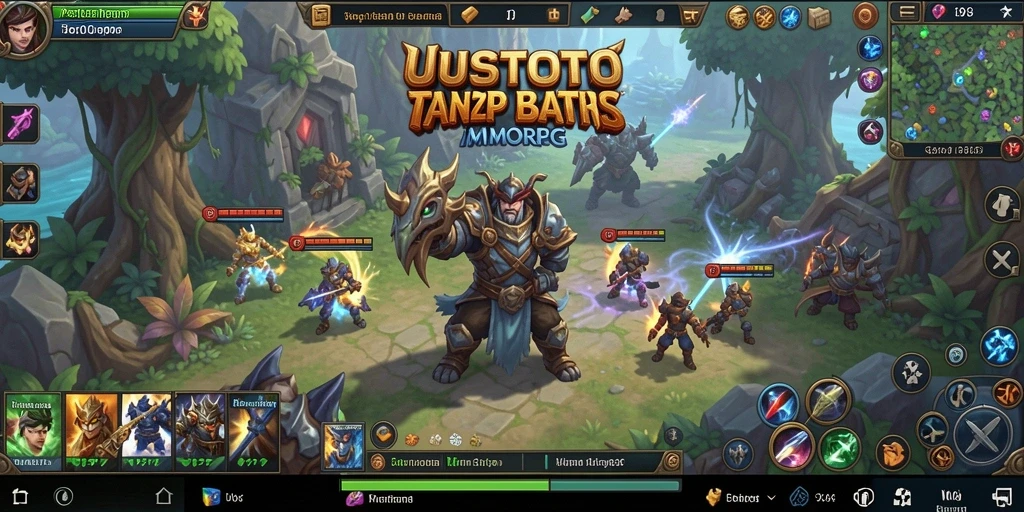 Screenshot gameplay UUSTOTO menampilkan petualangan seru dalam dunia MMORPG.